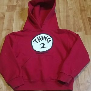 Thing 2 boys hoodie